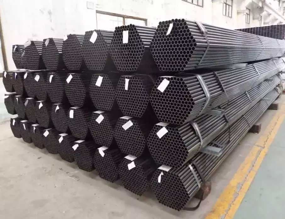 Round steel pipe