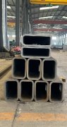 Square steel pipe for construction, seamless, recta
