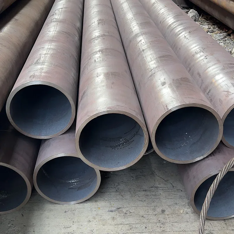20# 45# Seamless Round Steel Pipe ASTM A106 API 5L OD 10-609mm WT 59.54mm Factory Direct - Image 4