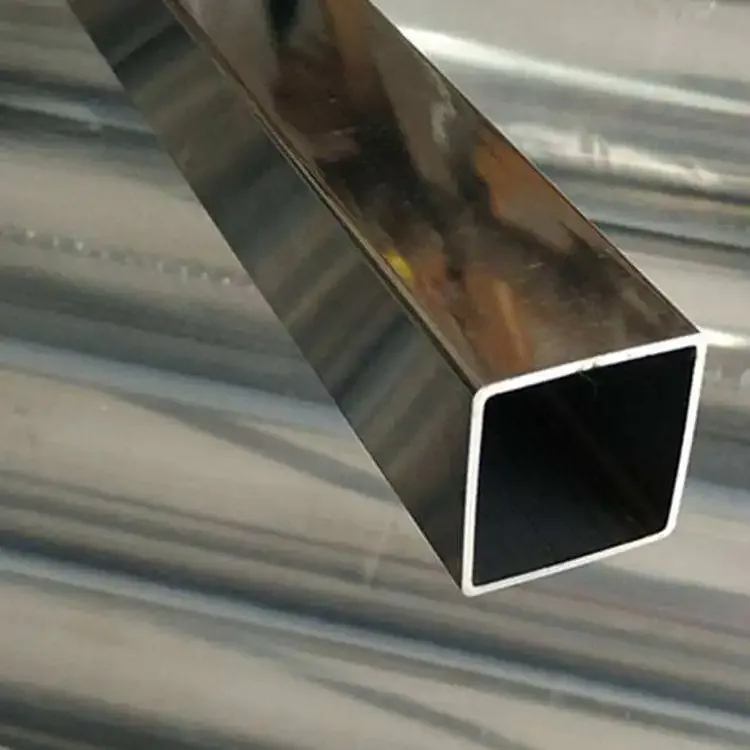 304 316 Stainless Steel Square Rectangular Pipe ASTM A312 BA Factory