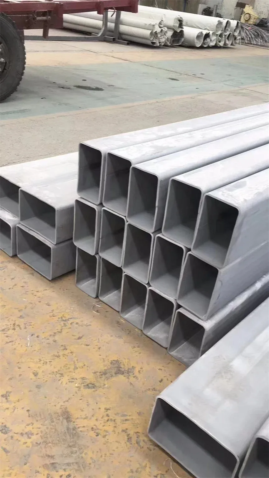 304 316L 321 Stainless Steel Square Rectangular Tube ASTM A312 BA Finish Supplier - Image 2