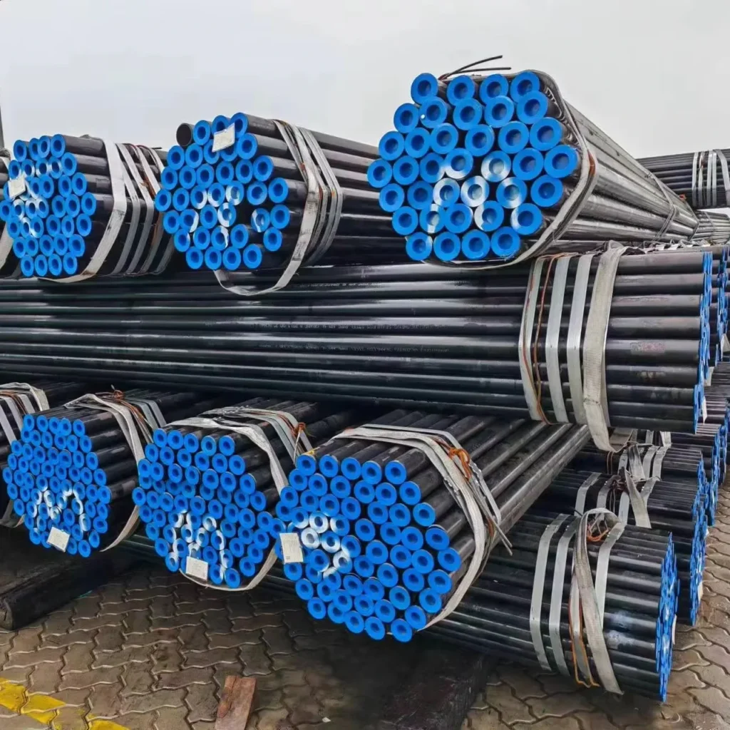 API 5L ASTM A106 A53 Gr.B Seamless Steel Pipe OD 20-250mm Supplier