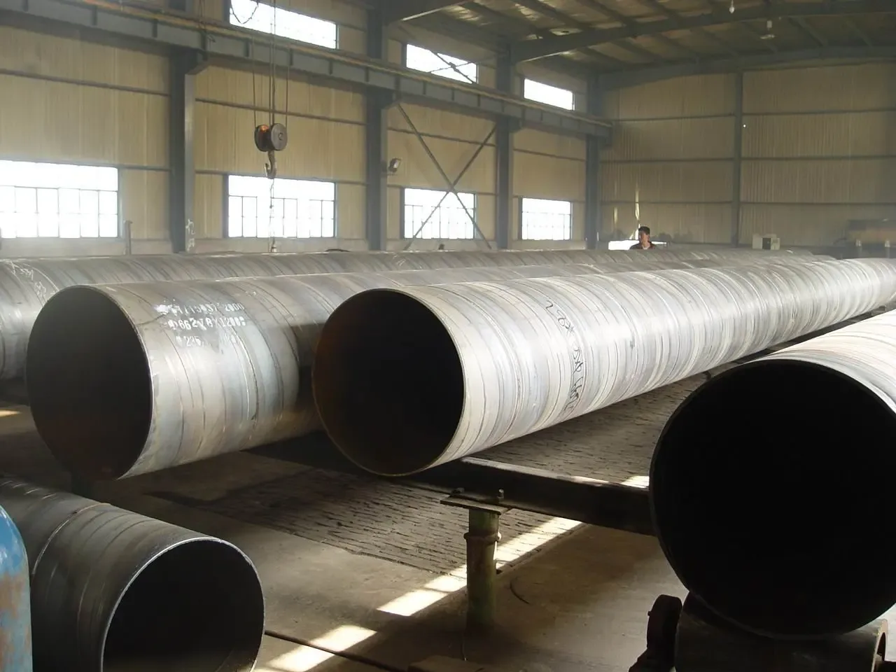 API 5L Gr.B-X70 SSAW Round Steel Pipe OD 219-3048mm Manufacturer - Image 3