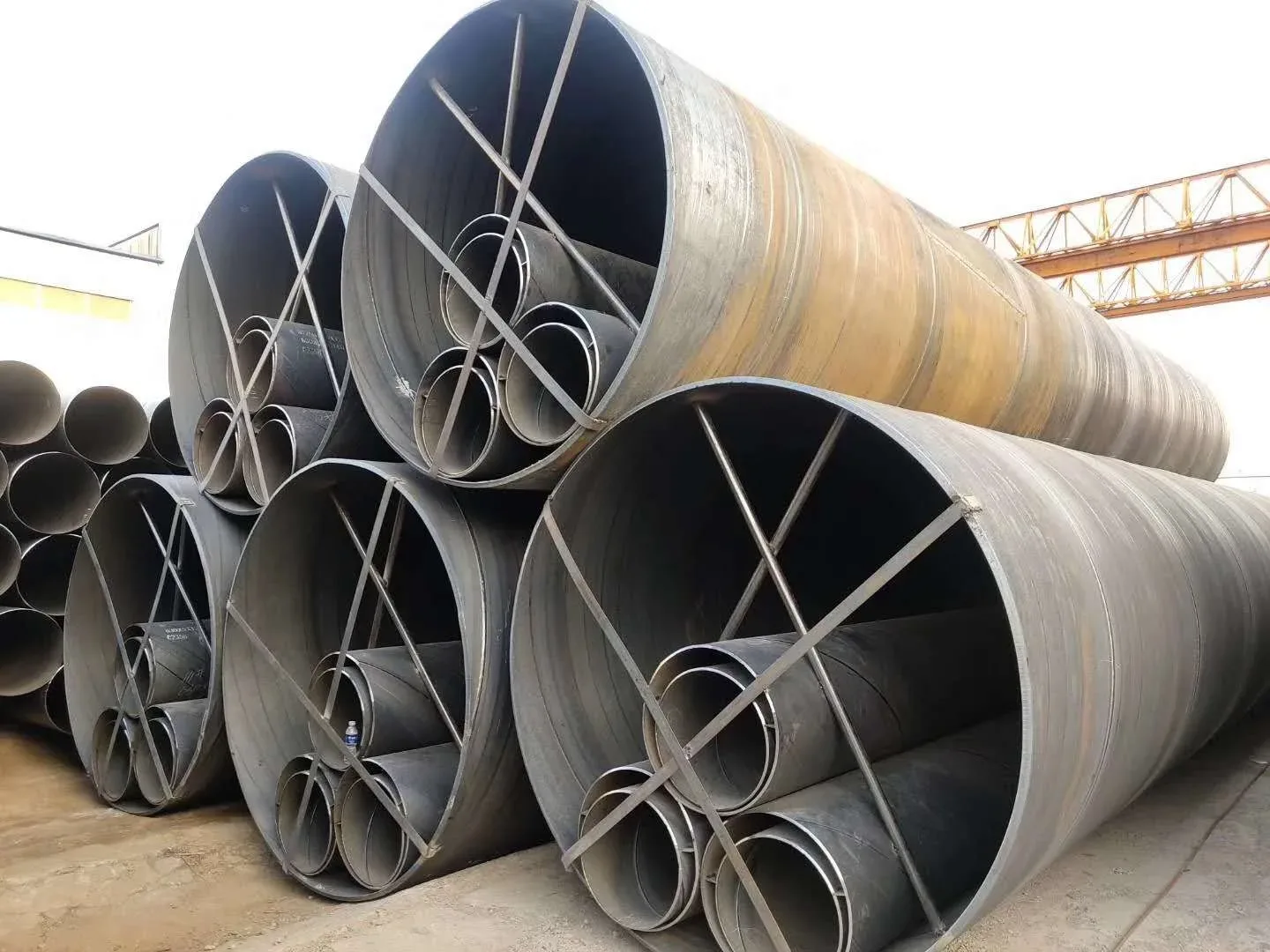 API 5L SSAW Spiral Steel Pipe Zinc Coated OD 219-3048mm Supplier - Image 2