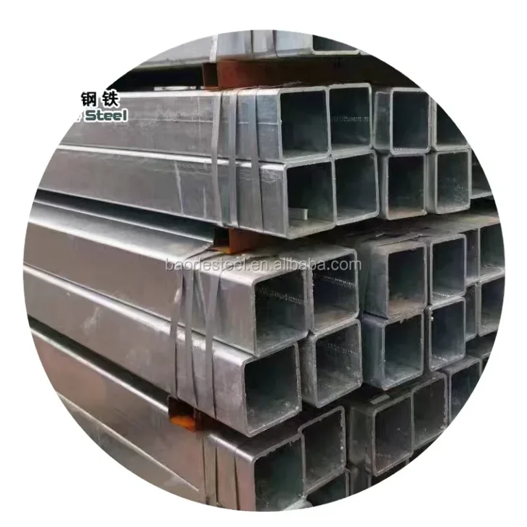 ASTM A500 Gr.B Galvanized Rectangular Steel Tube 1-30mm Supplier