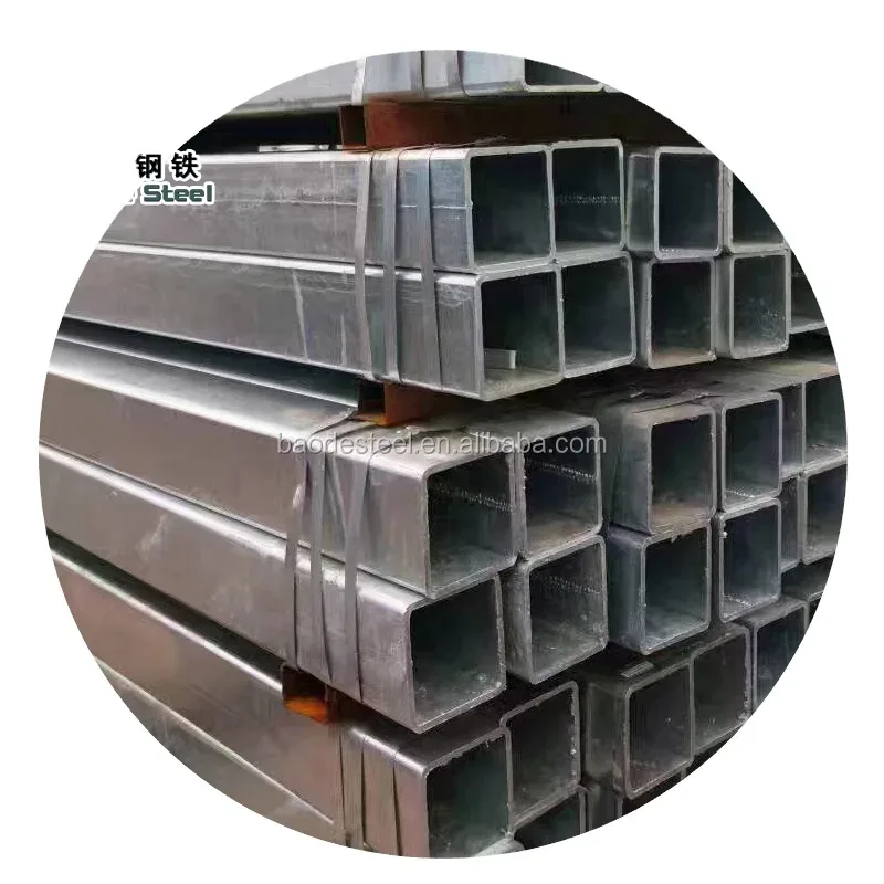 ASTM A500 Gr.B Galvanized Rectangular Steel Tube 1-30mm Supplier
