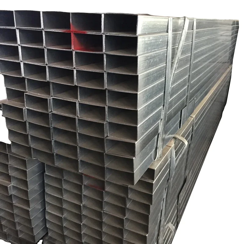 ASTM A500 GR.B Galvanized Rectangular Steel Tube Supplier - Image 3