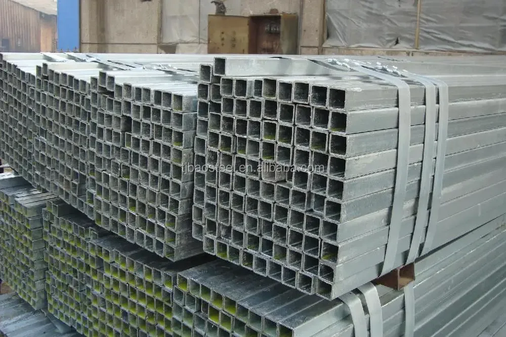 ASTM A500 Q235B Galvanized Square Rectangular Steel Tube Factory Direct - Image 2