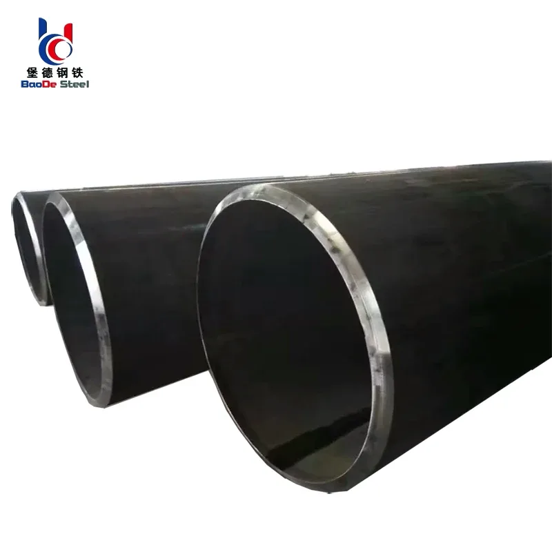 ASTM A53 Gr.B JCOE LSAW Steel Pipe DN1400 WT 8-50mm Factory Direct - Image 5