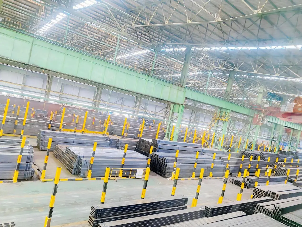 Steel tube production line at Shandong Xin Jiyuan Special Steel Tube Co., Ltd