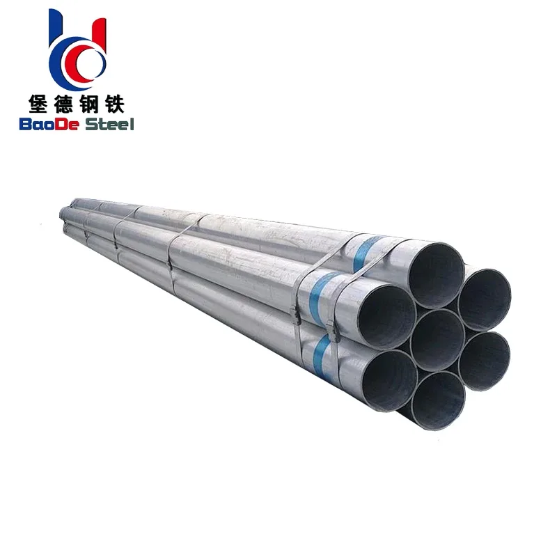Carbon Steel Round Galvanized Pipe BS 1387 DN15-200 Supplier - Image 3