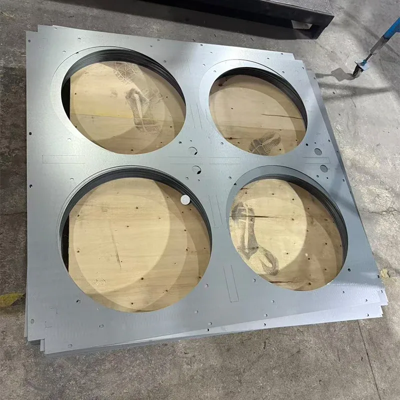 Carbon Steel Sheet Metal Fabrication Custom Laser Cutting Supplier