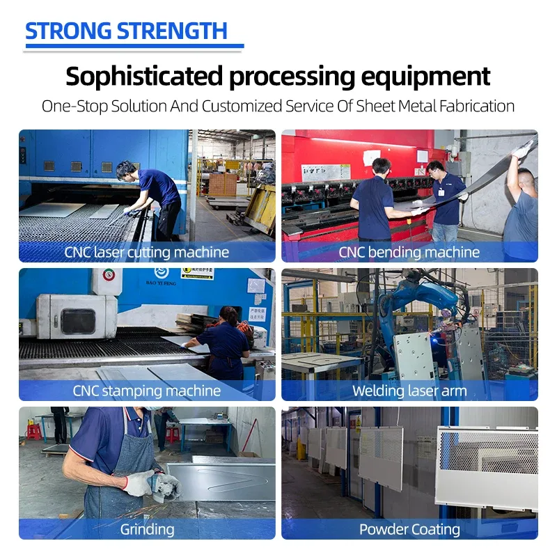 Carbon Steel Stainless Aluminum Sheet Metal Fabrication OEM Custom Service Supplier - Image 6