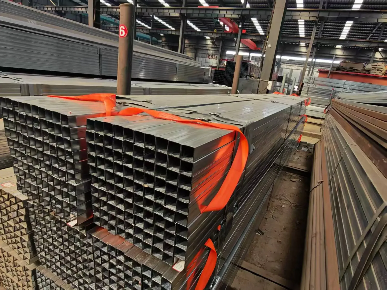 Dx51D G550 Galvanized Square Rectangular Steel Tube ASTM Z30-Z40 Supplier - Image 5