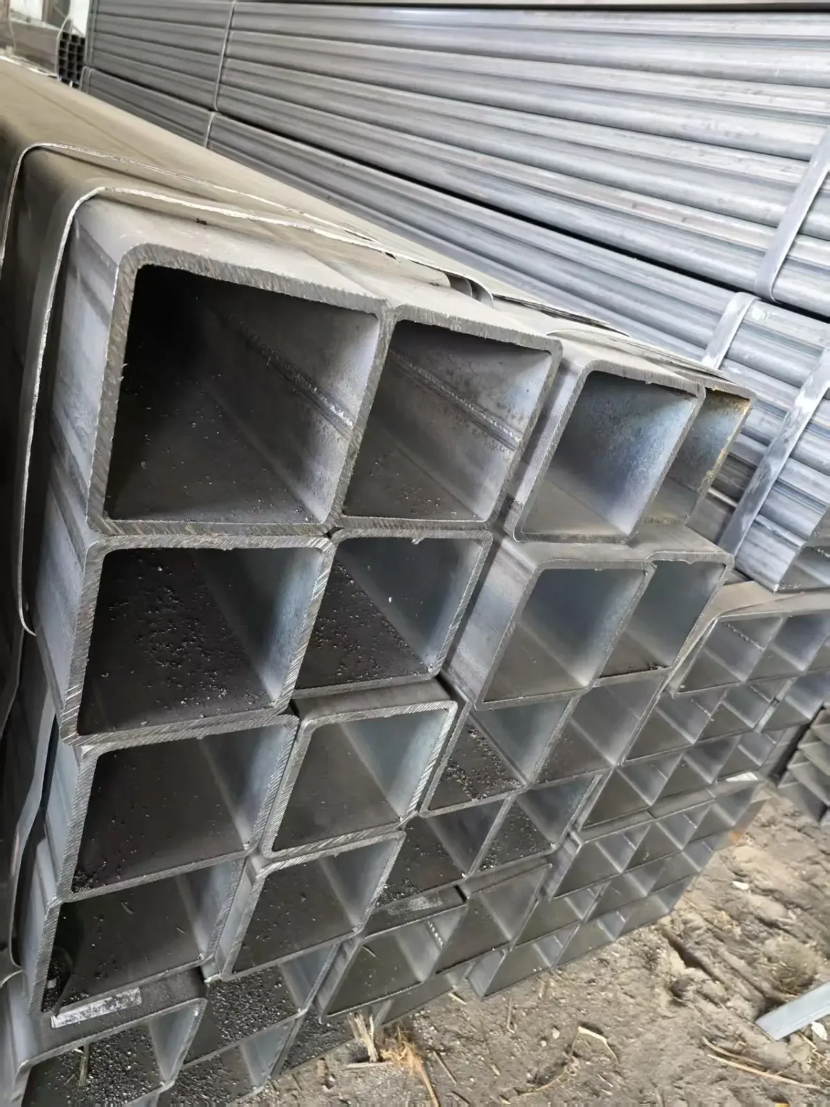DX51D-G550 Galvanized Square Rectangular Tube ASTM Z30-Z40 Factory Direct - Image 6