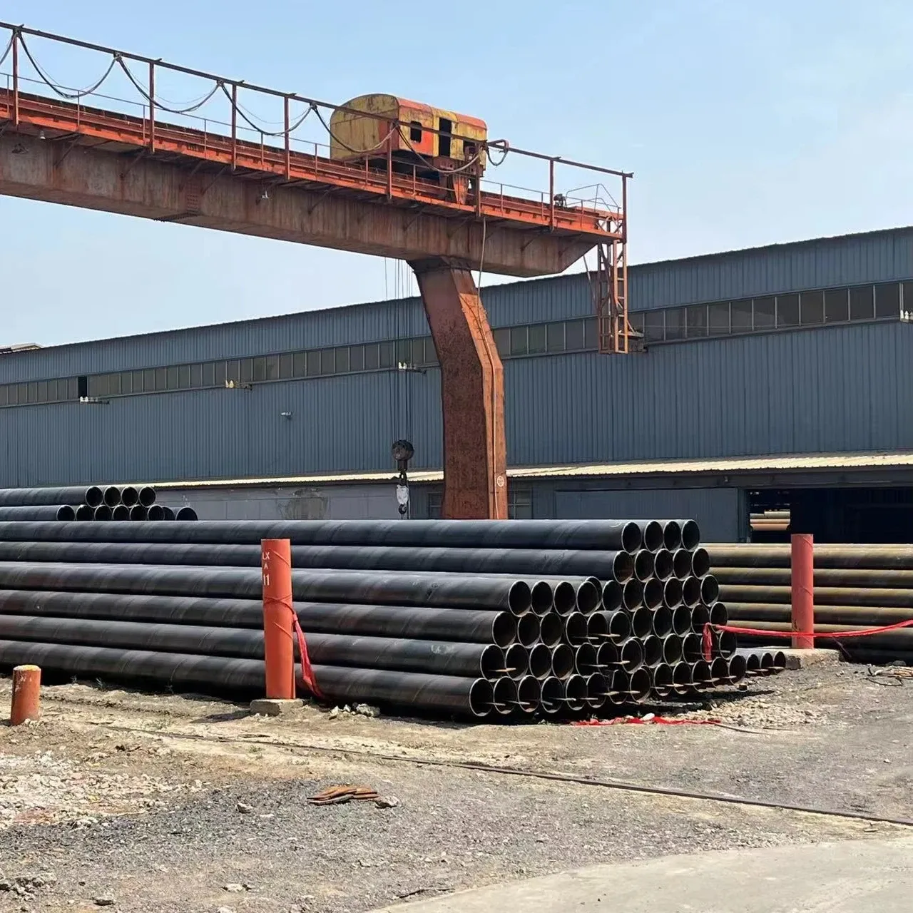 Grade B-X70 SSAW Steel Pipe API 5L ASTM A252 Factory Direct Supplier - Image 3