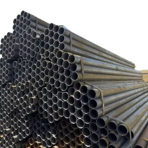 JIS ERW Welded Round Steel Pipe, Heavy Oiled Factory Direct Supplier