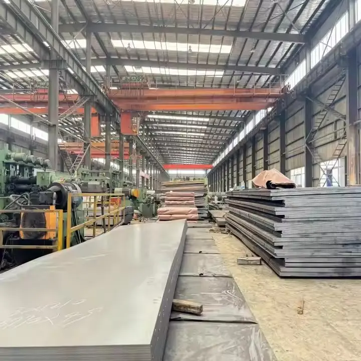 Steel tube production line at Shandong Xin Jiyuan Special Steel Tube Co., Ltd