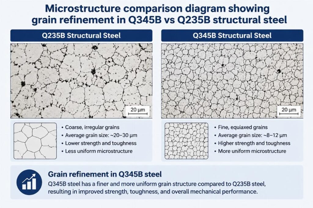 Q235B/Q345B Structural Steel Grade Application Guide