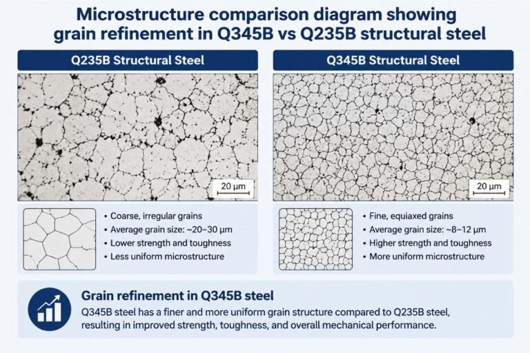 Q235B/Q345B Structural Steel Grade Application Guide