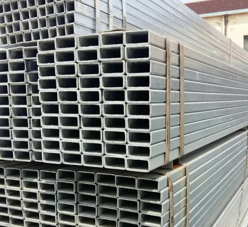 Q195 Q235 Galvanized Square Rectangular Steel Tube 0.6-28mm Manufacturer - Image 6