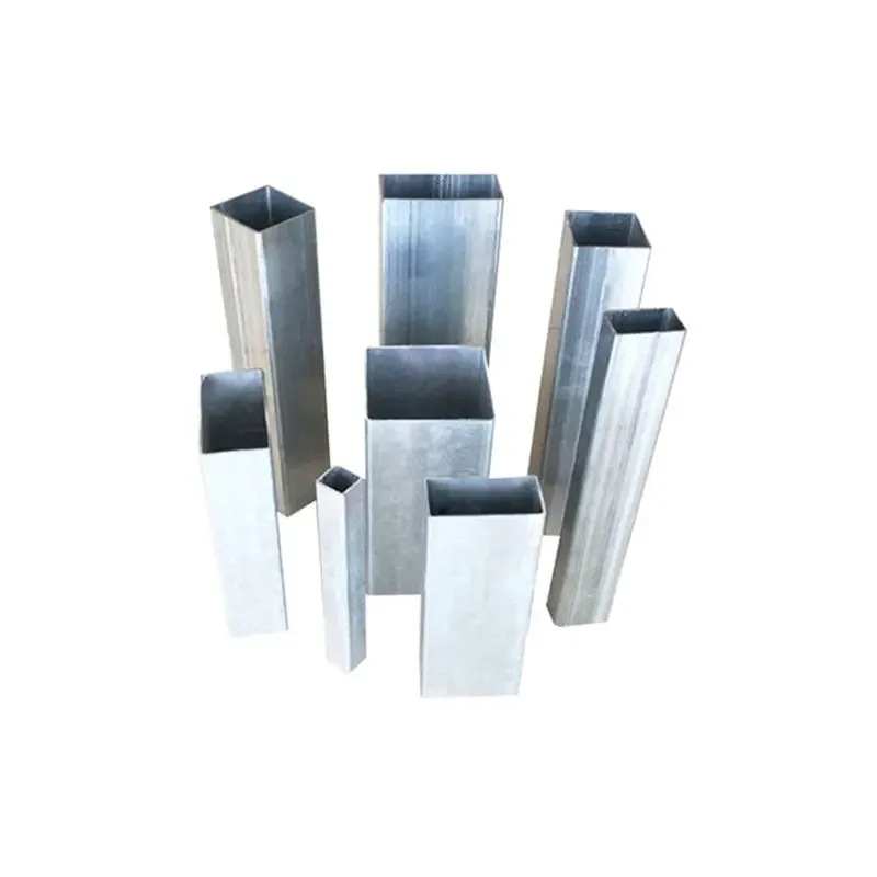 Q195 Q235 Q345 Galvanized Square Rectangular Steel Tube 0.6-28mm Factory Direct