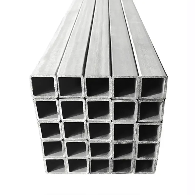 Q195 Q235 Q345 Hot Dipped Galvanized Square Rectangular Steel Tube Supplier - Image 2