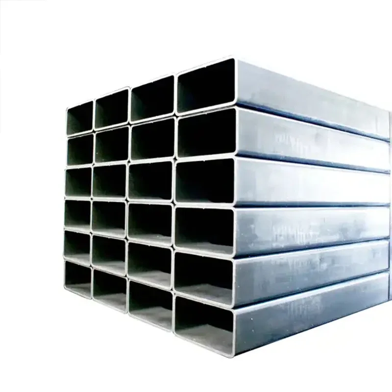Q195 Q235 Q355 ZAM Coated Square Rectangular Steel Tube Supplier