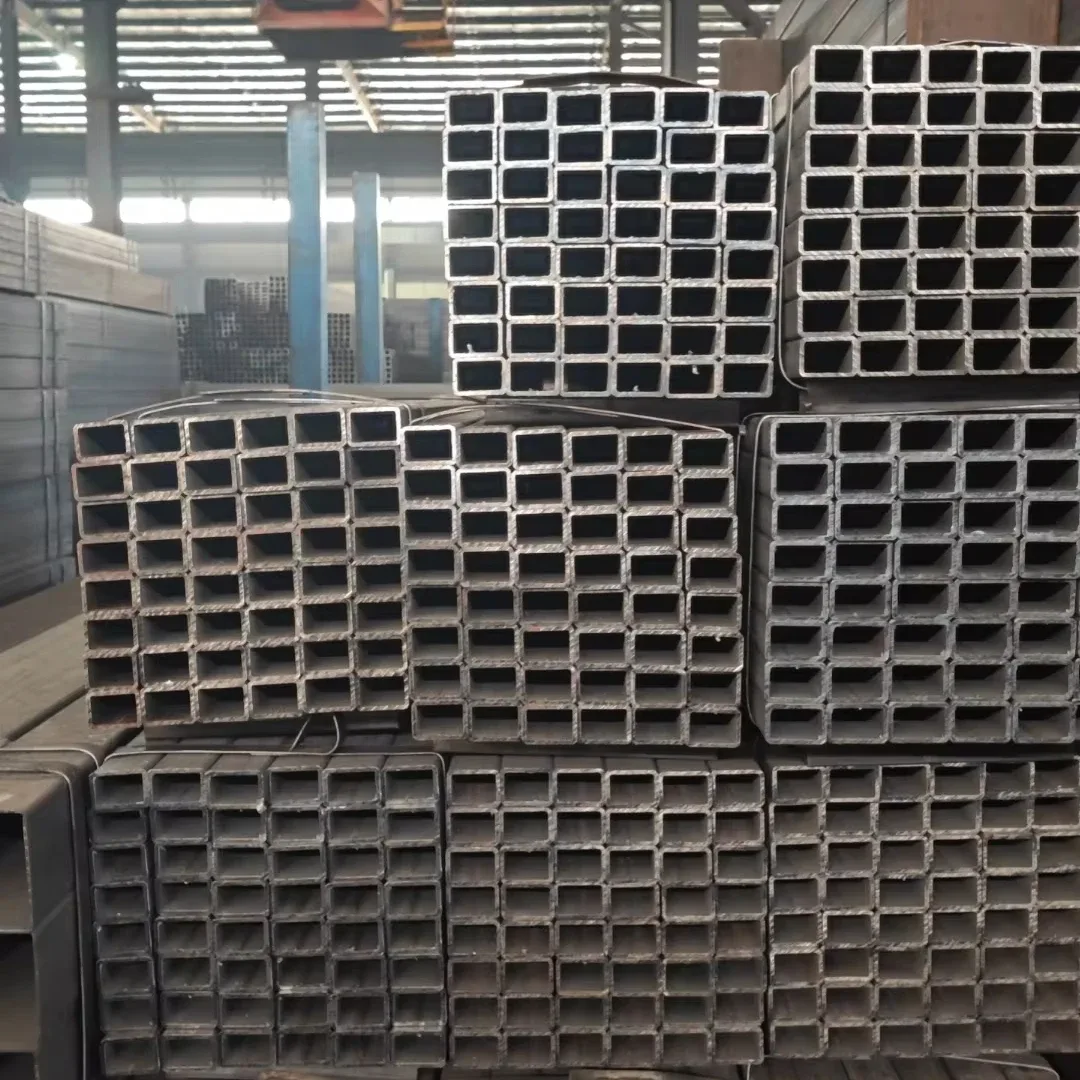 Q195-Q345 Galvanized Rectangular Steel Tube 1.2-15.7mm Wall Thickness Manufacturer