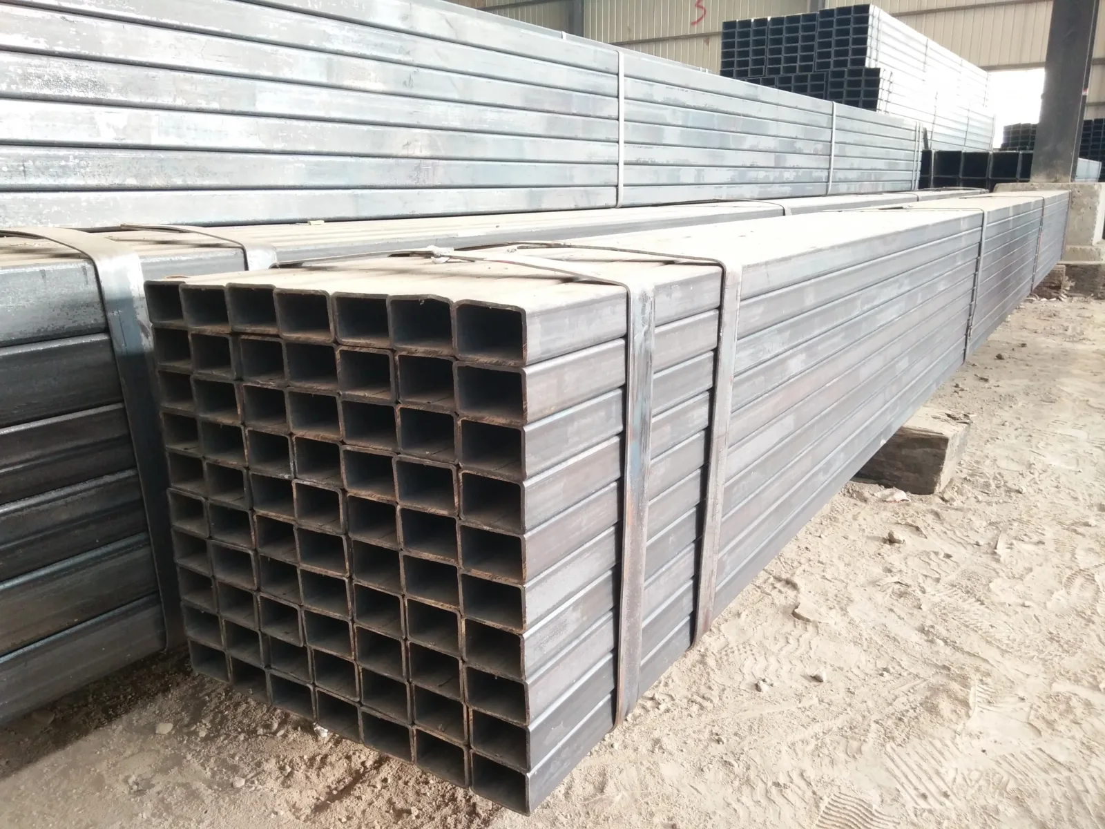Q195-Q345 Seamless Square Rectangular Hollow Sections 20-500mm Manufacturer - Image 2