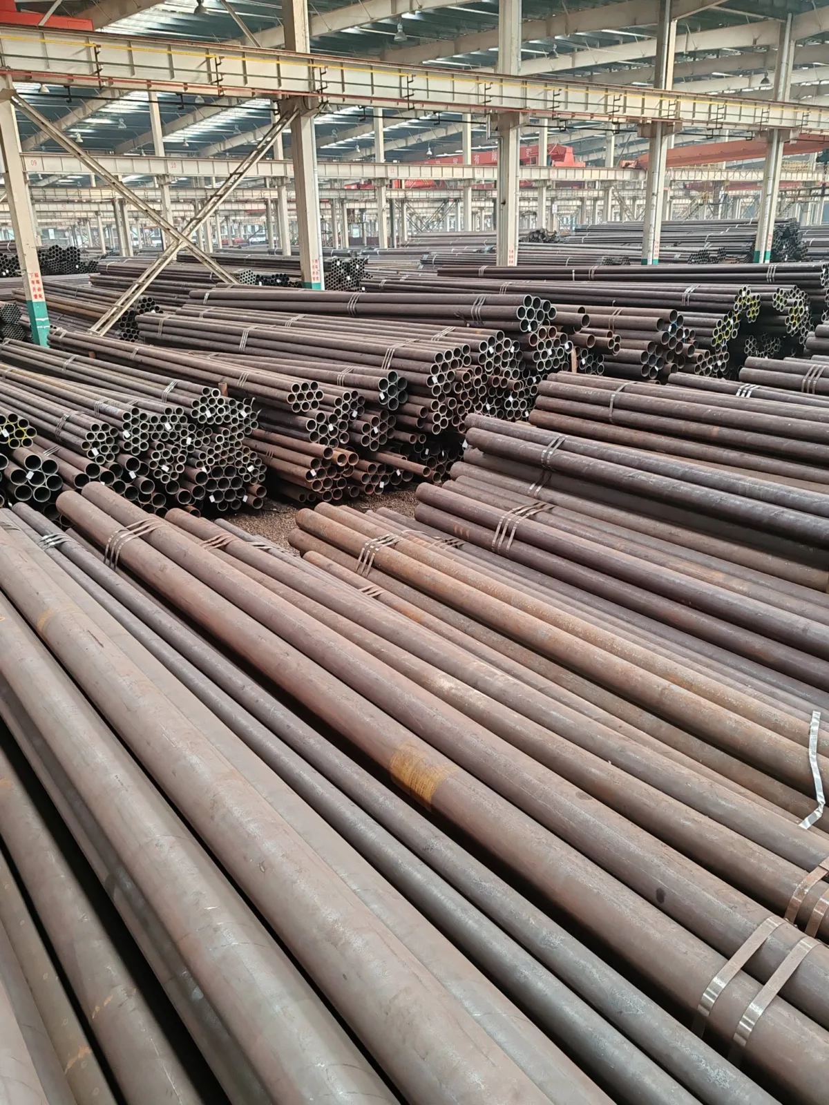 Q235 20# ASTM A106 Seamless Carbon Steel Round Pipe OD 21.3-1420mm Factory Direct - Image 6