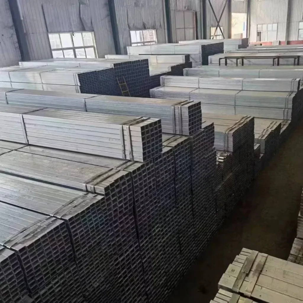 Q235 A36 Galvanized Square Rectangular Steel Tube Manufacturer