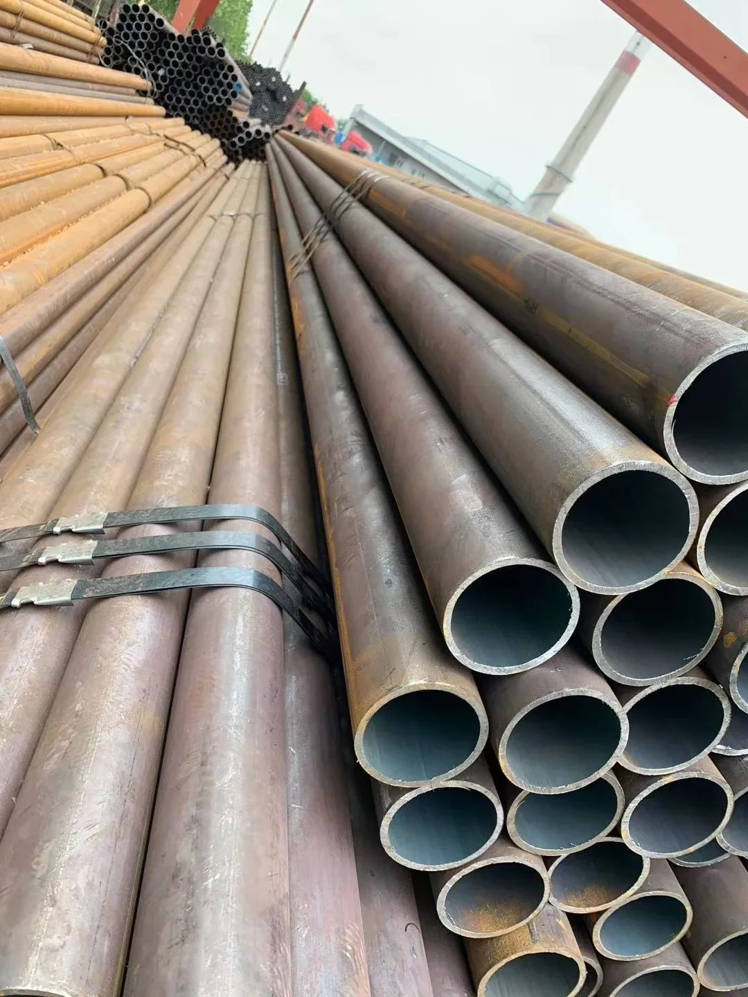Q235 ERW Round Steel Pipe JIS API CE Certified Factory Direct Supplier - Image 5
