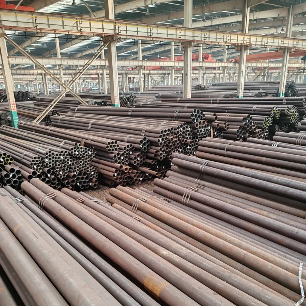 Q235 ERW Round Steel Pipe JIS API CE Certified Factory Direct Supplier
