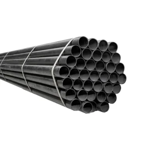Q235 ERW Welded Round Steel Pipe Galvanized OD 26.9-310mm Factory Direct Supplier