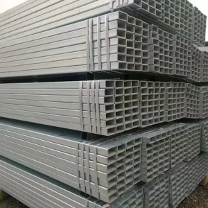 Q235 Galvanized Square Rectangular Steel Tube 1-40mm Wall CE Certified Factory Direct Supplier