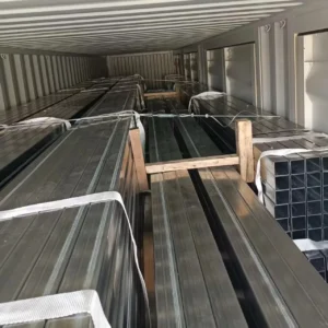 Q235 Galvanized Square Rectangular Steel Tube Z20-Z600 Supplier