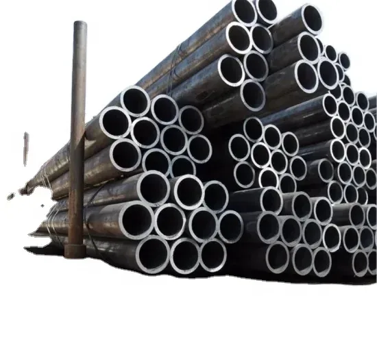 Q235 LSAW Round Steel Pipe OD 1/2-10" WT 1.4-12mm Manufacturer - Image 2