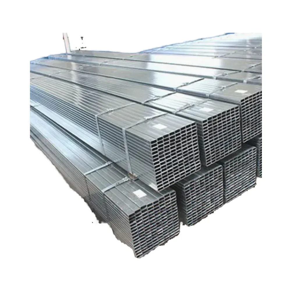 Q235 Q345 A53 Galvanized Square Rectangular Steel Tube Factory Direct