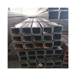 Q235 Q345 Black Iron Square Rectangular Steel Tube RHS Factory Direct Supplier