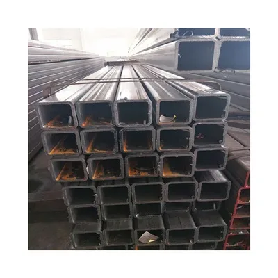Q235 Q345 Black Iron Square Rectangular Steel Tube RHS Factory Direct Supplier