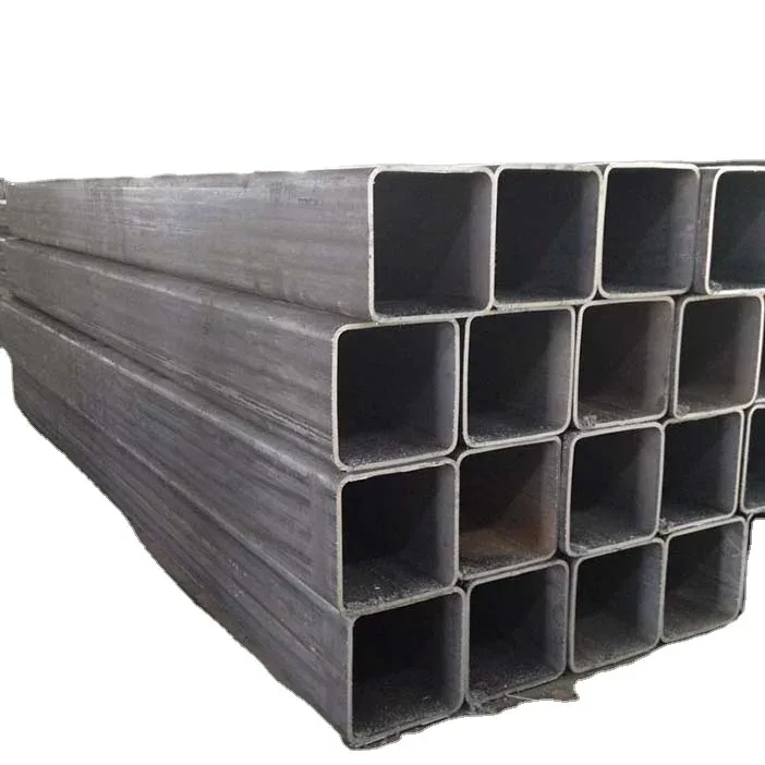 Q235 Q345 Galvanized Square Rectangular Steel Tube 0.8-30mm Wall Thickness Factory Direct Supplier