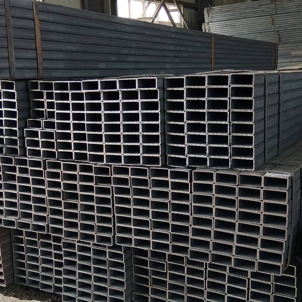 Q235 Q345 S355JR ERW Welded Square Steel Tube Factory Direct Supplier