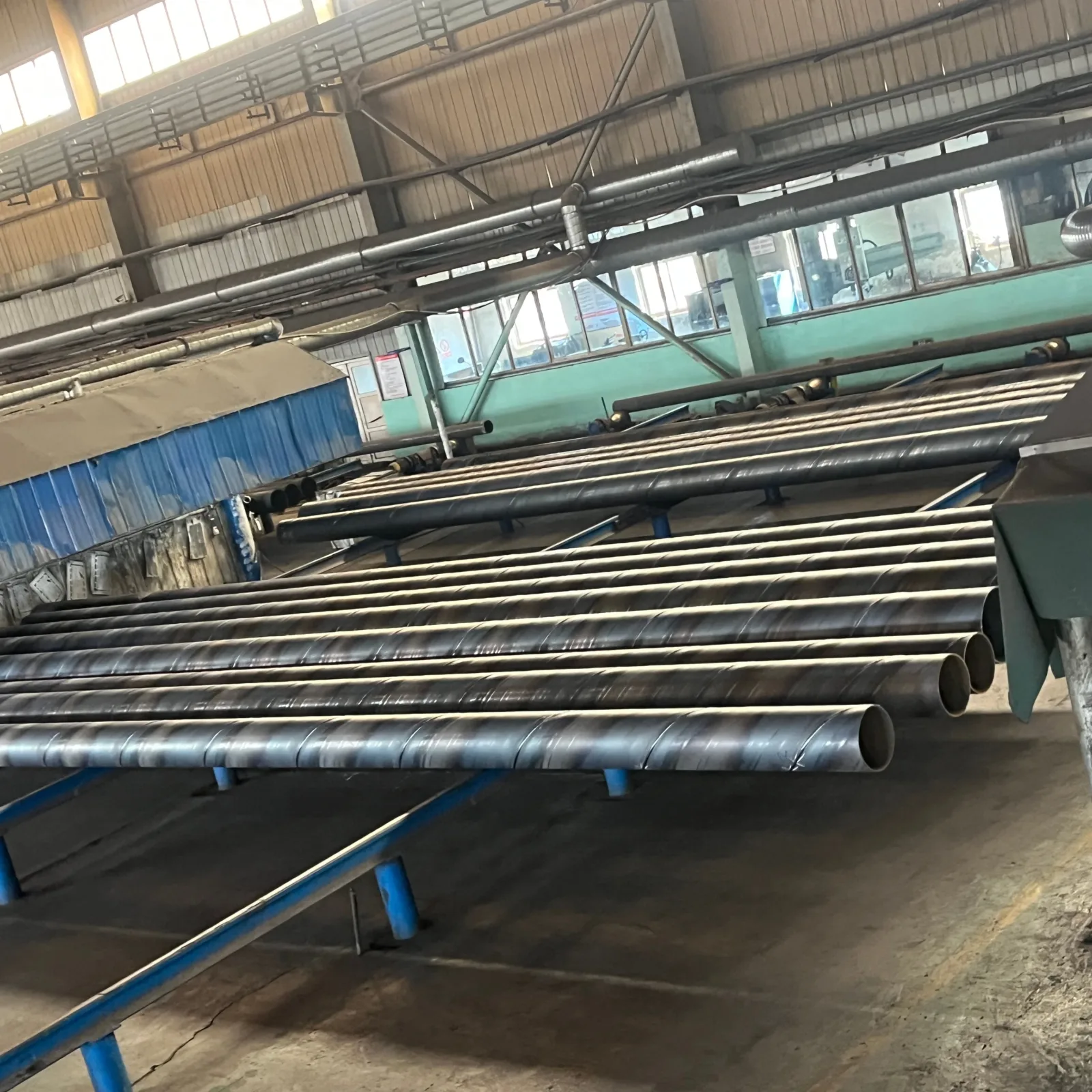 Q235 Q345 SSAW Spiral Welded Steel Pipe API 5L ASTM A252 Supplier - Image 4