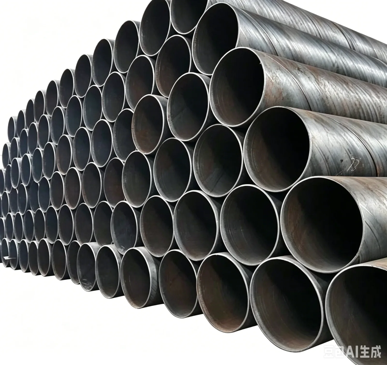 Q235 SSAW Spiral Steel Pipe GB/T 9711 Factory Direct Supplier