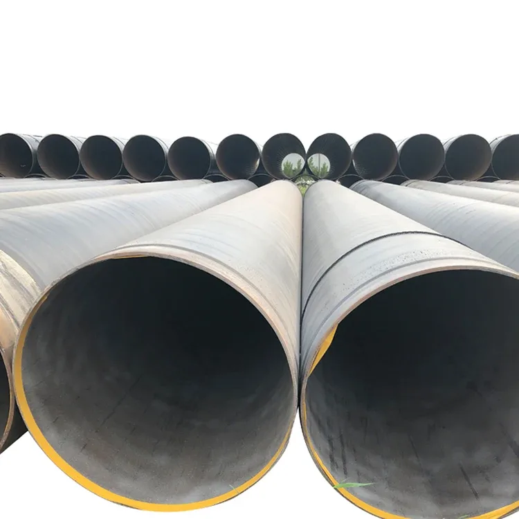 Q235B ERW Round Steel Pipe 6m Black Surface Factory Direct Supplier