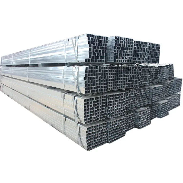 Q235B Galvanized Square Rectangular Steel Tube 10-1000mm Factory Supplier