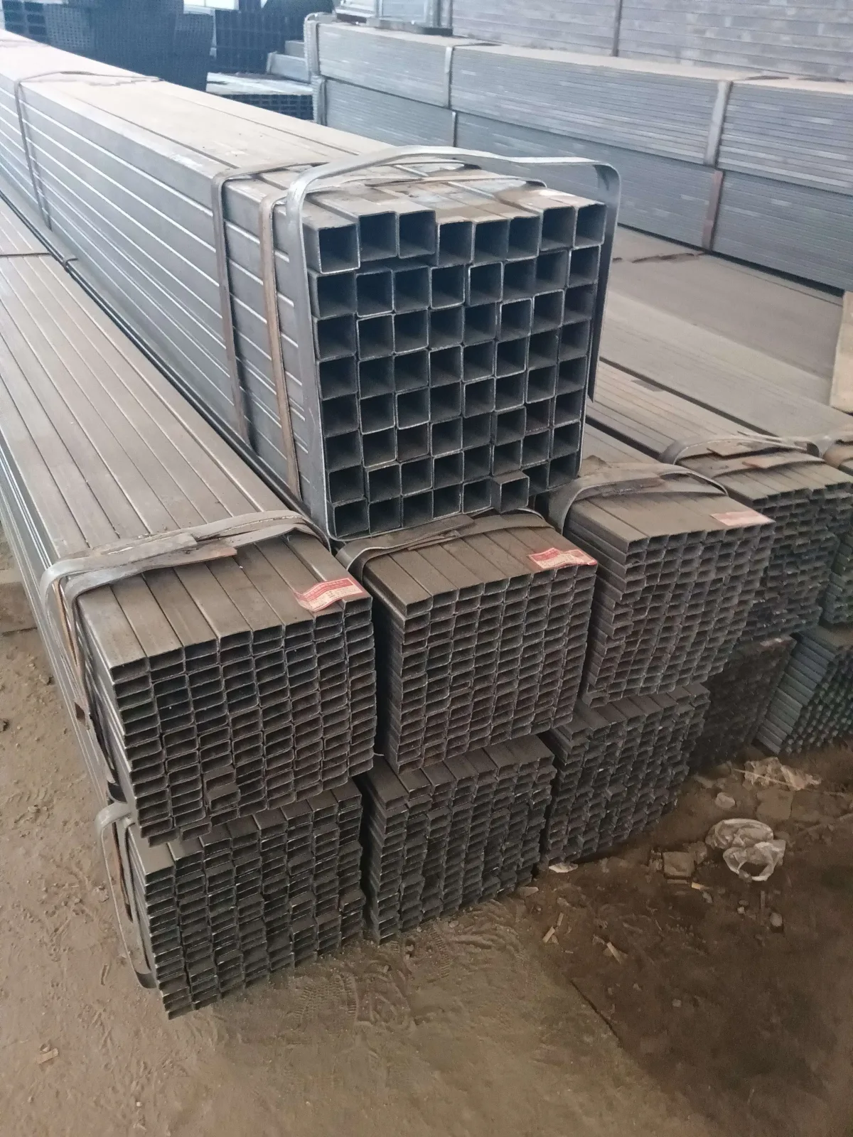 Q235B Q345B Carbon Steel Square Rectangular Pipe ASTM Custom Sizes Supplier - Image 2