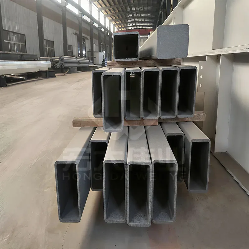 Q235B Q345B Fabricated Steel Structure Custom H-Beam Frame Supplier - Image 4