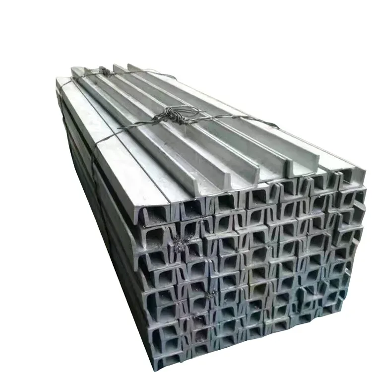 Q235B Q345B Galvanized C U Z Steel Channel Factory Direct Supplier